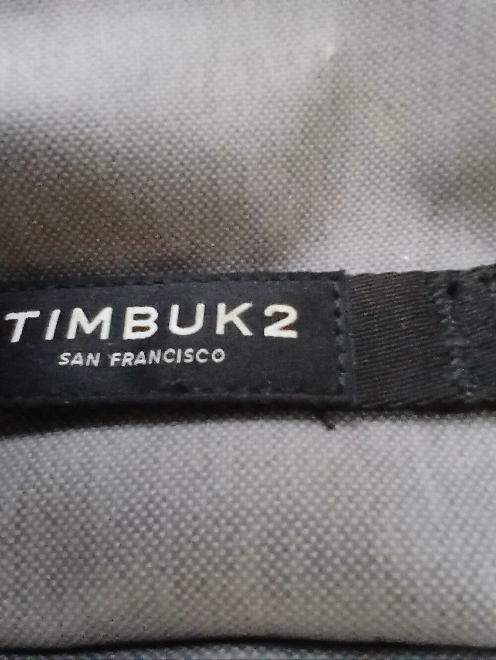 Timbuk2 Light Gray Men's Backpack with Black Accents